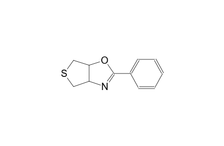 thieno[3,4-d]oxazole, 3a,4,6,6a-tetrahydro-2-phenyl-