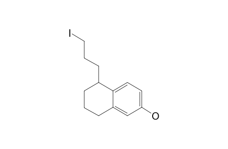 5,6,7,8-TETRAHYDRO-5-(3-IODOPROPYL)-2-NAPHTHOL