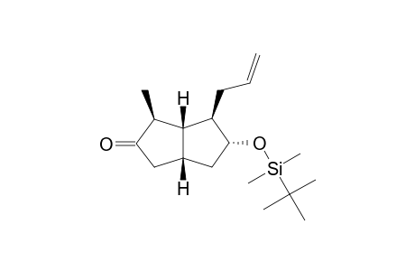 (1S,3AR,5R,6R,6AS)-6-ALLYL-5-[[TERT.-BUTYL-(DIPHENYL)-SILYL]-OXY]-1-METHYLHEXAHYDROPENTALEN-2(1H)-ONE