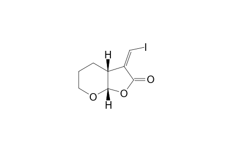 [3ARS-(CIS,3Z)]-3-IODOMETHYLENE-3A,5,6,7A-TETRAHYDRO-4H-FURO-[2,3-B]-PYRAN-2(3H)-ONE