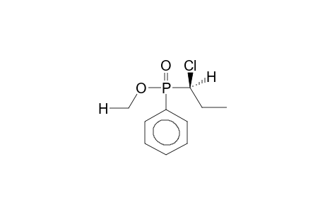 ERYTHRO-O-METHYL-PHENYL-ALPHA-CHLOROPROPYLPHOSPHINATE