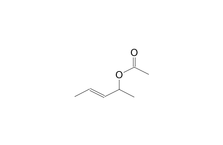 (E)-1-METHYL-2-BUTENYL-ACETATE