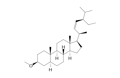 5.alpha.-Stigmast-22-ene, 3.beta.-methoxy-