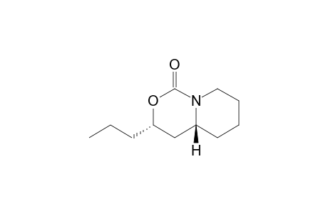 (3S,4aR)-3-propyl-4,4a,5,6,7,8-hexahydro-3H-pyrido[1,2-c][1,3]oxazin-1-one