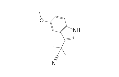 2-(5-Methoxy-1H-indol-3-yl)-2-methylpropanenitrile