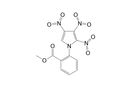 1-(2-METHOXYCARBONYL-PHENYL)-2,3,4-TRINITRO-PYRROLE