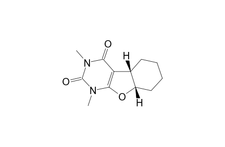 (4bS,8aS)-1,3-Dimethyl-(octahydro)benzofuro[2,3-d]pyrimidine-2,4(1H,3H)-dione