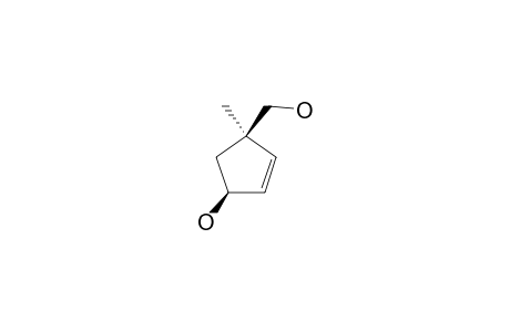 (1S,4R)-4-Hydroxymethyl-4-methylcyclopent-2-en-1-ol