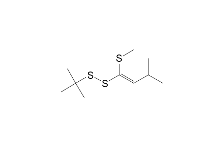 1-(TERT.-BUTYLDITHIO)-1-(METHYLTHIO)-3-METHYLBUTENE