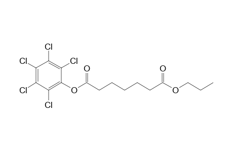 Pimelic acid, pentachlorophenyl propyl ester