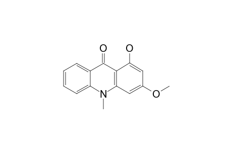 1-HYDROXY-3-METHOXY-10-METHYL-ACRIDONE