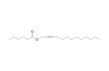 Hexanoic acid, tridec-2-ynyl ester