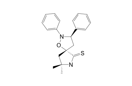 8,8-DIMETHYL-2,3-DIPHENYL-1-OXA-2,7-DIAZASPIRO-[4.4]-NONANE-6-THIONE