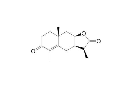 7-alpha-H,11-alpha-H-EUDESM-4-EN-12,8-beta-OLIDE,3-OXO