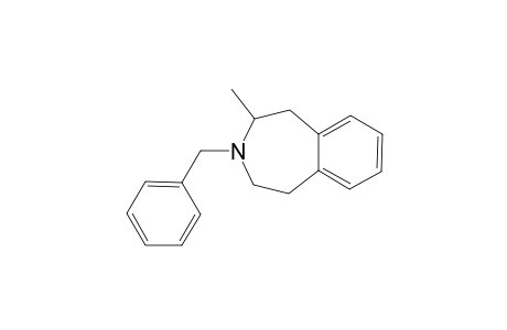 3-BENZYL-2-METHYL-2,3,4,5-TETRAHYDRO-1H-3-BENZAZEPINE