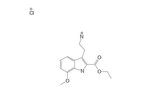 3-(2-AMINOETHYL)-7-METHOXY-1H-INDOLE-2-CARBOXYLIC-ACID-ETHYLESTER-HYDROCHLORIDE