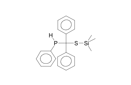 1-(TRIMETHYLSILYLTHIO)BENZHYDRILPHENYLPHOSPHINE