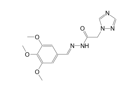 2-(1H-1,2,4-triazol-1-yl)-N'-[(E)-(3,4,5-trimethoxyphenyl)methylidene]acetohydrazide