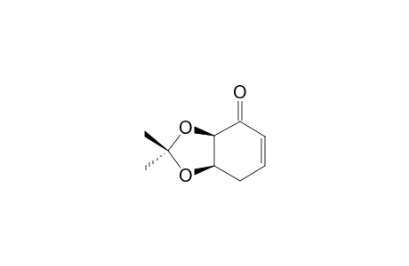 (3A-ALPHA,7A-ALPHA)-2,2-DIMETHYL-7,7A-DIHYDRO-1,3-BENZODIOXOL-4(3AH)-ONE