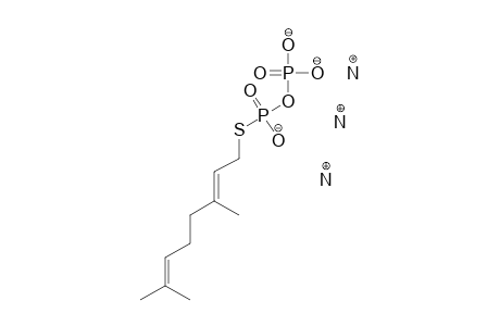 TRIS-AMMONIUM-GERANYL-S-THIOLODIPHOSPHATE;TRIS-AMMONIUM-(E)-3,7-DIMETHYL-2,6-OCTADIEN-1-YL-S-THIOLODIPHOSPHATE