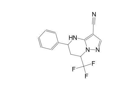 5-phenyl-7-(trifluoromethyl)-4,5,6,7-tetrahydropyrazolo[1,5-a]pyrimidine-3-carbonitrile