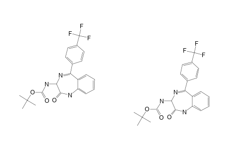 (5-(4-(TRIFLUOROMETHYL)-PHENYL)-2-OXO-2,3,4,5-TETRAHYDRO-1H-BENZO-[E]-[1,4]-DIAZEPIN-3-YL)-CARBAMIC-ACID-TERT.-BUTYLESTER