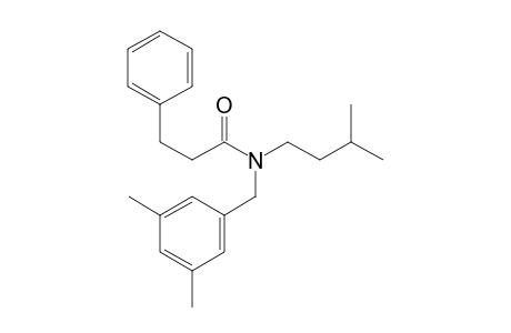 Propionamide, 3-phenyl-N-(3,5-dimethylbenzyl)-N-(3-methylbutyl)-