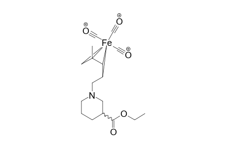 Ethyl 4-methyl N-[(2,5-.eta.)-2,4-pentadienyl]nipecotate]tricarbonyliron complex