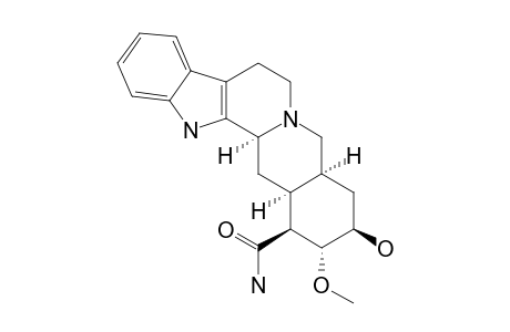 16-CARBOXAMIDO-18-HYDROXY-17-METHOXY-ALLO-YOHIMBANE