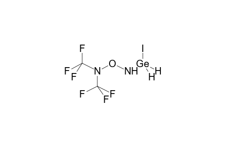 (DIHYDROIODOGERMYL)[BIS(TRIFLUOROMETHYL)NITROXY]AMINE