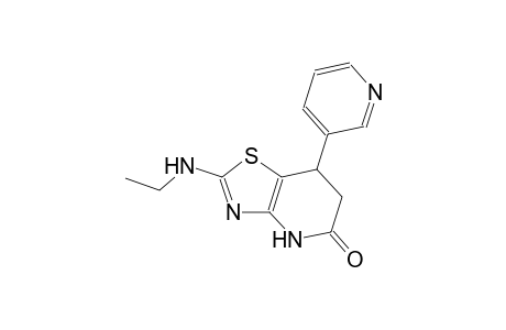 thiazolo[4,5-b]pyridin-5(4H)-one, 2-(ethylamino)-6,7-dihydro-7-(3-pyridinyl)-