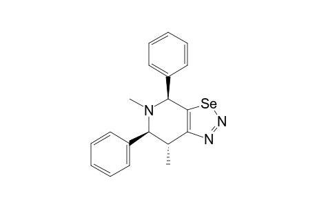 5,7-DIMETHYL-4,6-DIPHENYL-4,5,6,7-TETRAHYDRO-3-SELENA-1,2,5-TRIAZAINDENE