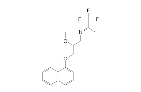 DESISOPROPYLPROPRANOLOL-O-METHYLETHER-TRIFLUOROPROPYL-IMINE