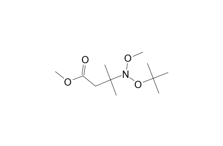 Methyl 3-[tert-butoxy(methoxy)amino]-3-methylbutanoate