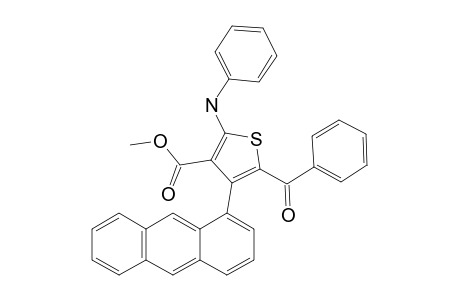 5-BENZOYL-2-ANILINO-4-(1-ANTHRACENYL)-3-METHYL-FORMIATE-THIOPHENE