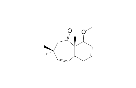 11-BETA-METHOXY-1-BETA,4,4-TRIMETHYLBICYCLO-[5.4.0]-UNDECA-5,9-DIEN-2-ONE