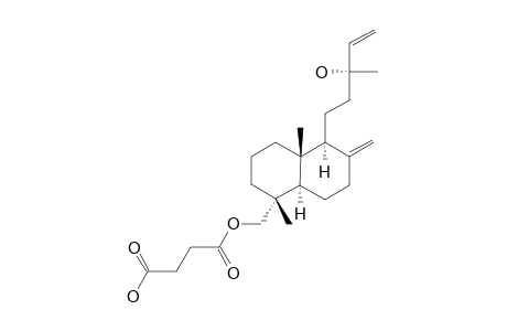 BUTANEDIOIC-ACID-MONO-[(13S)-13-HYDROXY-LABDA-8(17),14-DIEN-19-YL]-ESTER