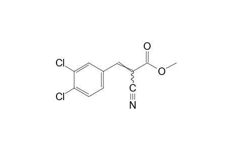 alpha-cyano-3,4-dichlorocinnamic acid, methyl ester