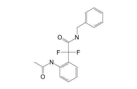 2-(2-ACETAMIDOPHENYL)-N-BENZYL-2,2-DIFLUOROACETAMIDE