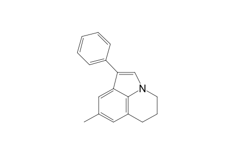 8-Methyl-1-phenyl-5,6-dihydro-4H-pyrrolo[3,2,1-ij]quinoline