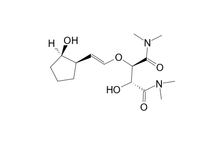 O-{(E)-2-[(1R, 2S)-2'-hydroxycyclopentyl]vinyl}-N,N,N',N'-tetramethylsuccinamide