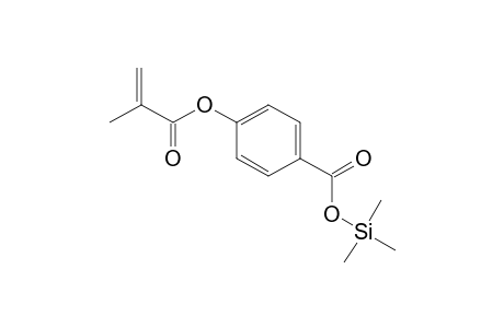 Benzoic acid, 4-[(2-methyl-1-oxo-2-propen-1-yl)oxy]-, trimethylsilyl ester