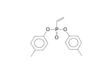 DI(PARA-METHYLPHENYL) VINYLPHOSPHONATE