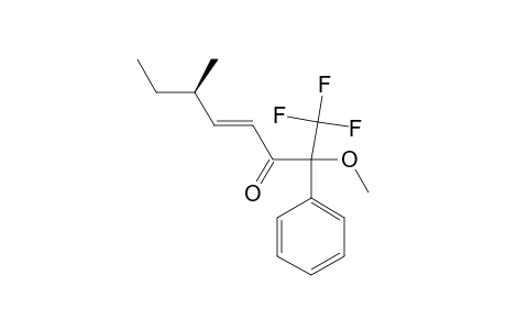 (2R,6S,4E)-1,1,1-TRIFLUORO-2-METHOXY-6-METHYL-2-PHENYLOCT-4-EN-3-ONE