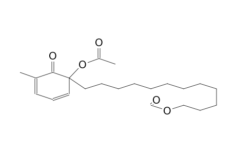 2,4-CYCLOHEXADIEN-1-ONE, 6-(ACETYLOXY)-6-[12-(FORMYLOXY)DODECYL]-2-METHYL-