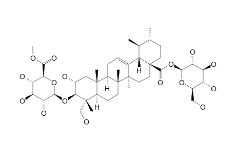 3-O-(6-O-METHYL-BETA-D-GLUCURONOPYRANOSYL)-ASIATIC-ACID-28-O-BETA-D-GLUCURONOPYRANOSIDE