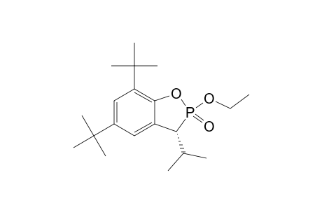 (2R(P)*,3R*)-5,7-DI-TERT.-BUTYL-2-ETHOXY-3-(1-METHYLETHYL)-BENZO-[D]-1,2-OXAPHOSPHOL-2-OXIDE