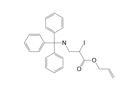 (R/S)-2-IODO-3-(TRIPHENYLMETHYLAMINO)-PROPIONIC-ACID-ALLYLESTER