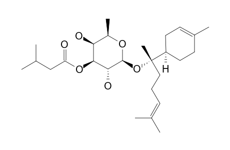 O-3'-ISOVALEROYL_ALPHA-BISABOLOL_BETA-D-FUCOPYRANOSIDE