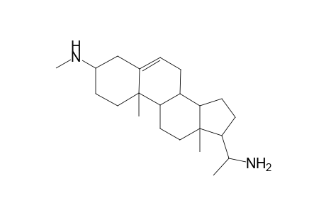 Pregn-5-ene-3,20-diamine, N3-methyl-, (3.beta.,20S)-